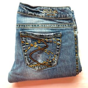Silver jeans